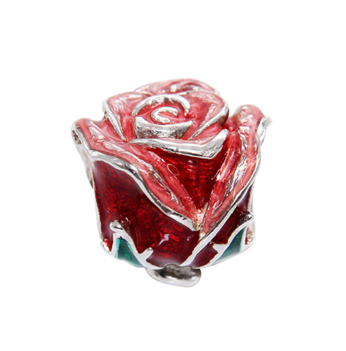 Red Rose Bead