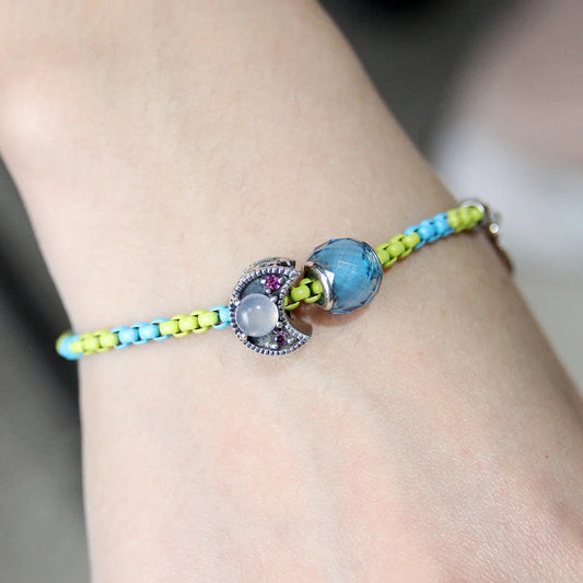 Pop Bracelet Blue Lush/ Green Envy