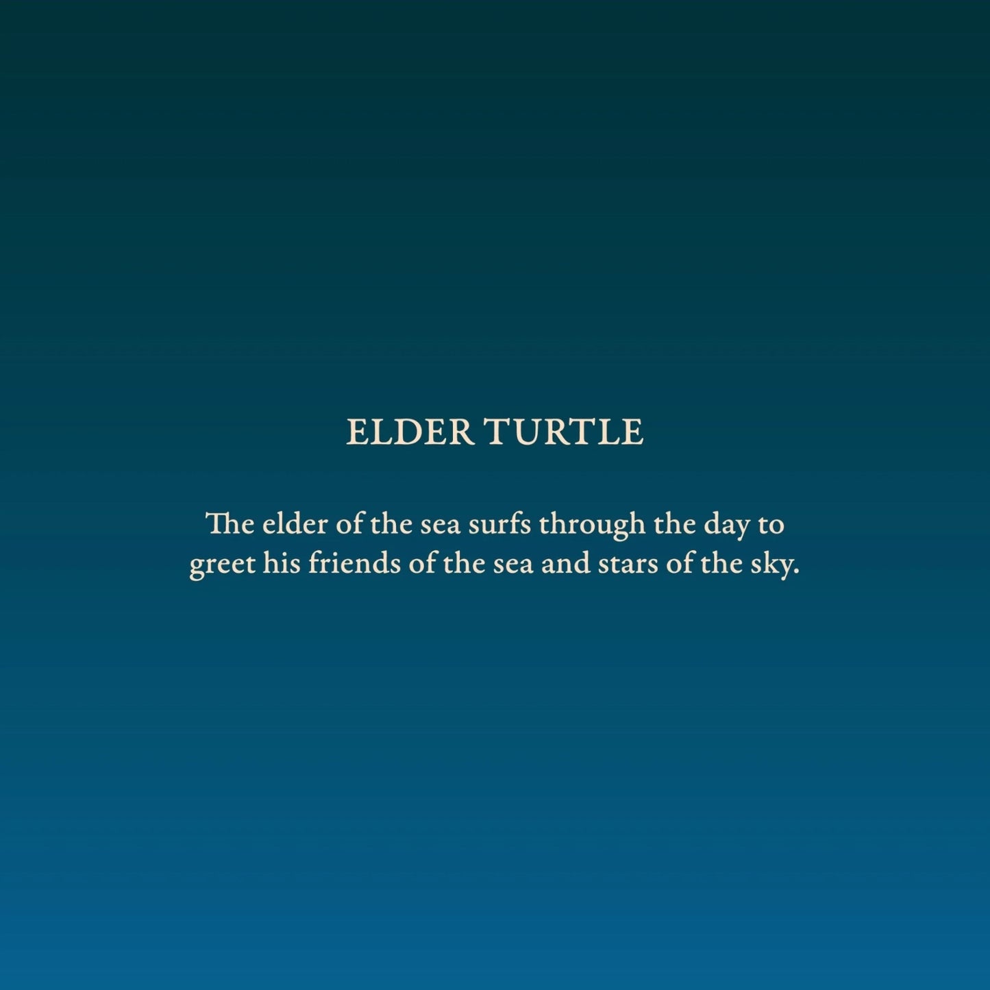 Elder Turtle