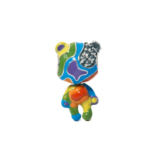 Rainbow Teddy Bead