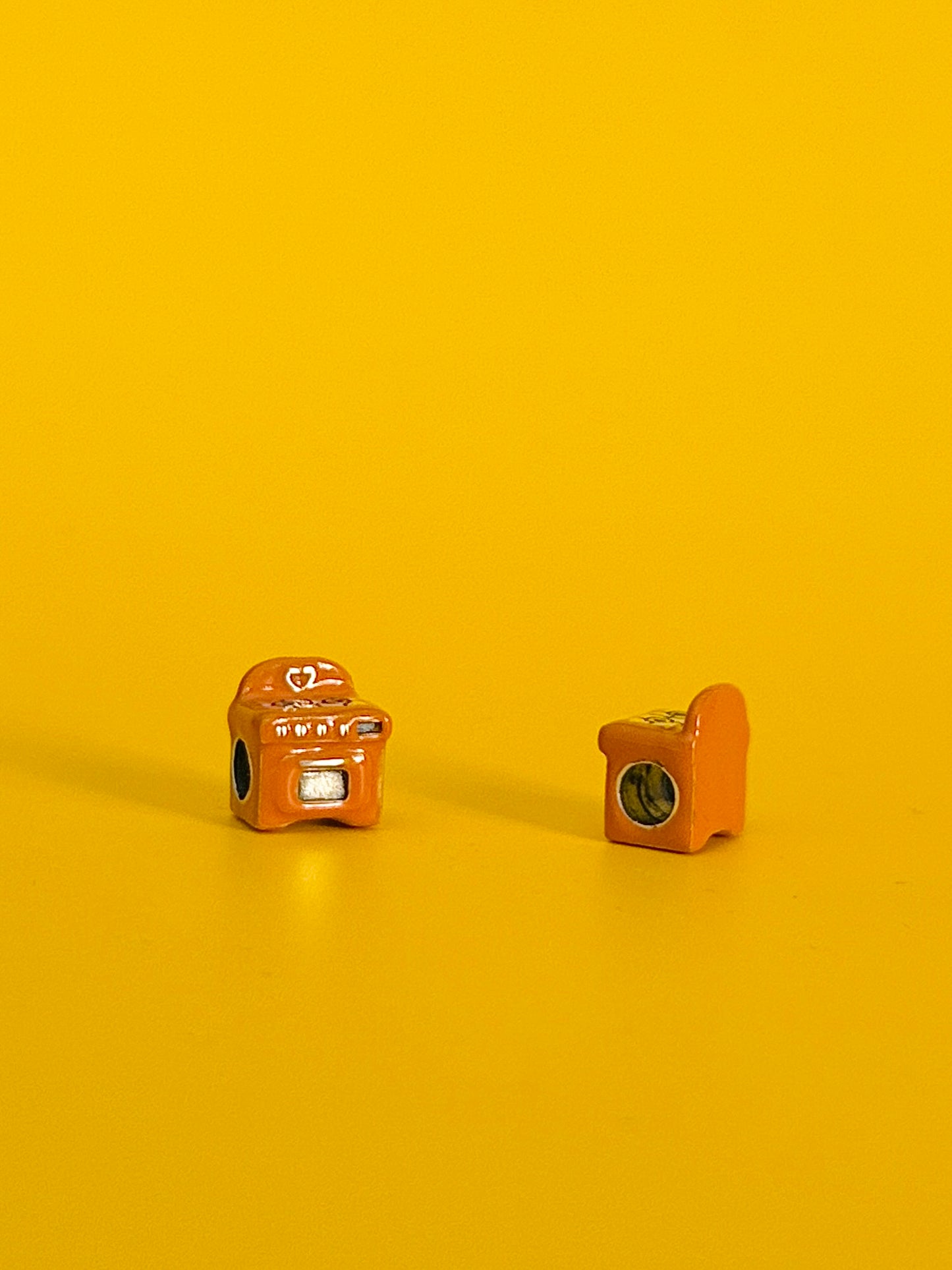 Charm Estufa naranja