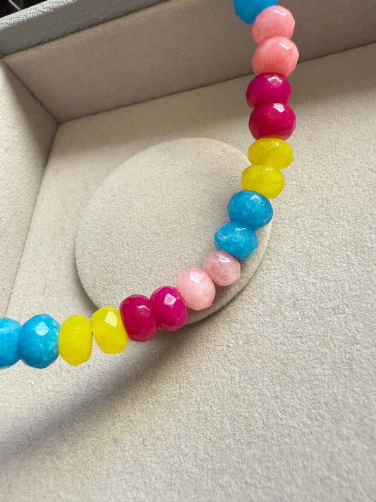 4 COLORS QUARTZ NECKLACE