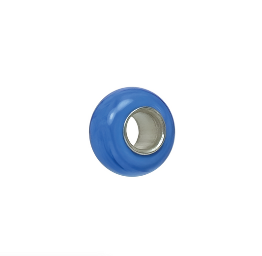 Mini Dark Blue Murano Glass Bead