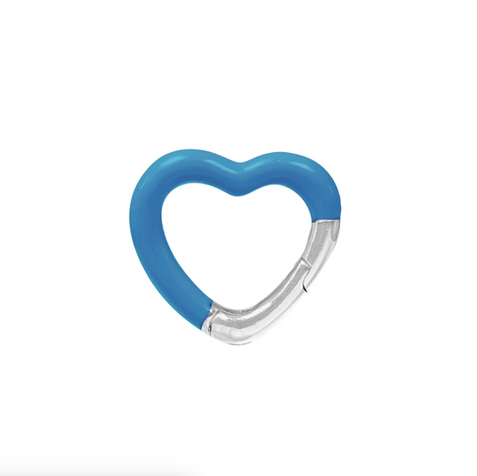 Play Heart Enamel Navy