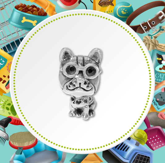 French Bulldog Bead