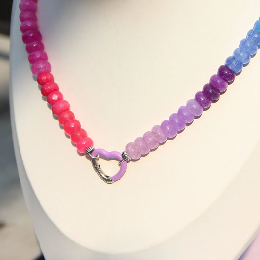 NUEVA RAINBOW QUARTZ NECKLACE