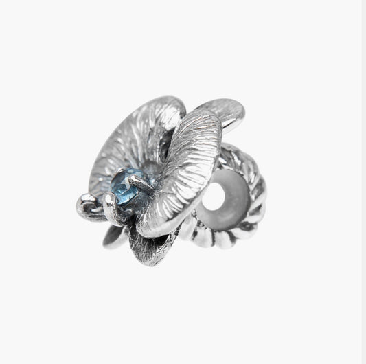 Blue Topaz Orchid Stopper