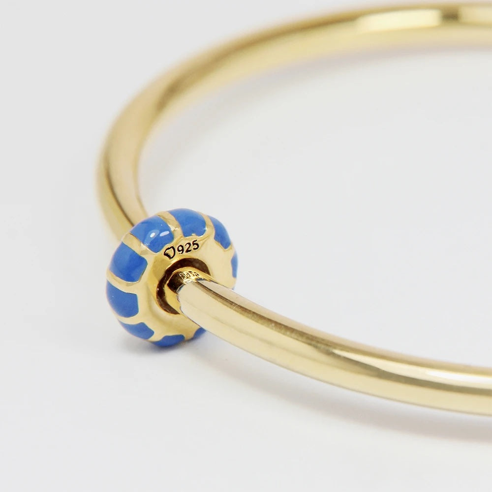 Gold Arabian Stopper- Blue