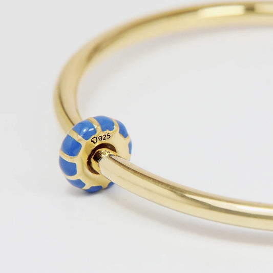 Gold Arabian Stopper- Blue