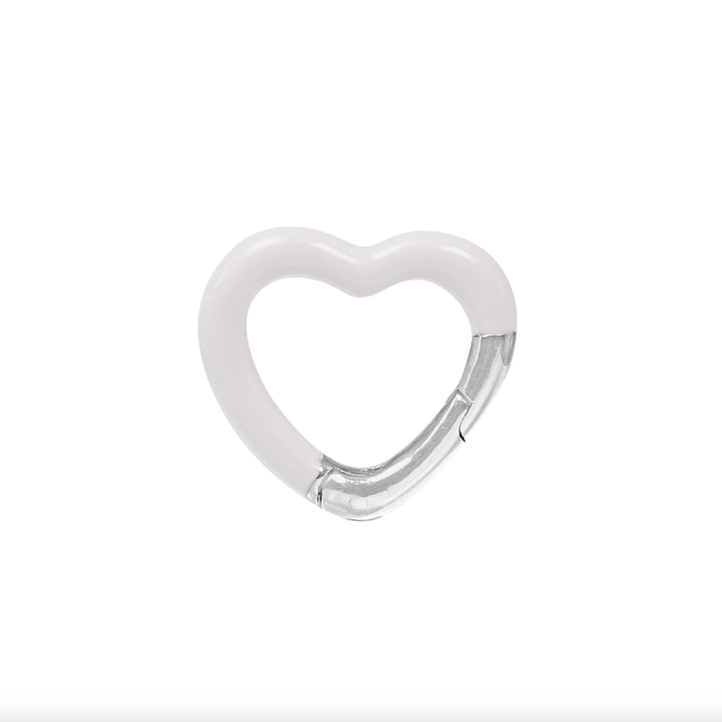 Play Heart Enamel White (Christmas Special Edition)