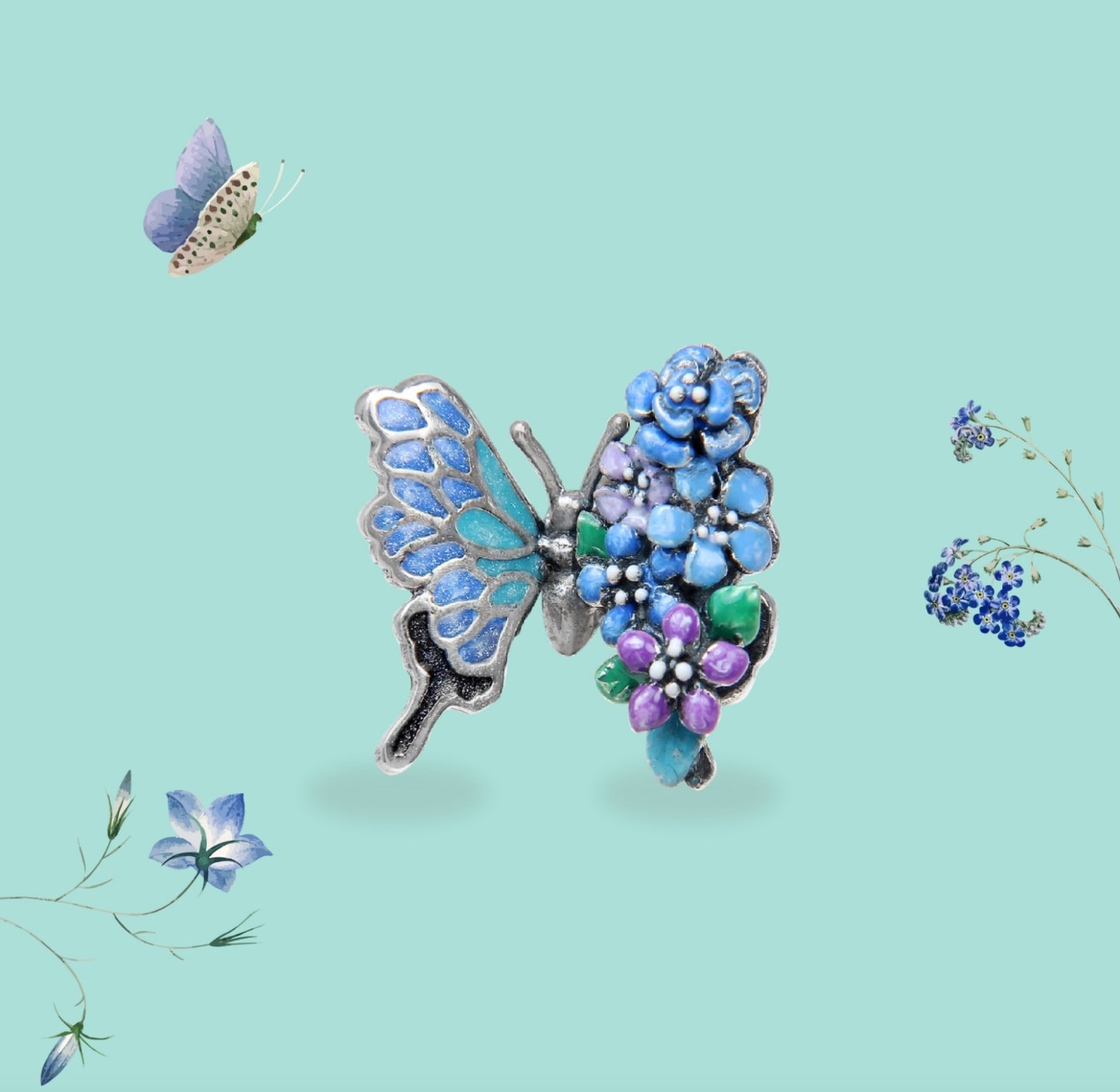 Secret Garden Butterfly Stopper