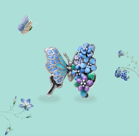 Secret Garden Butterfly Stopper
