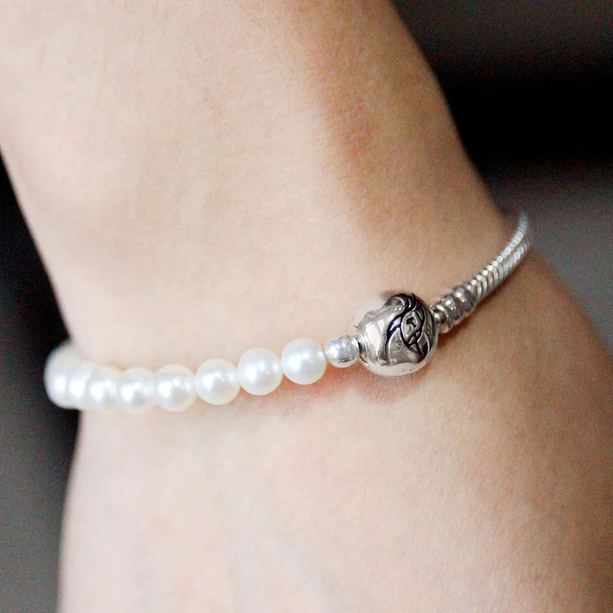 Freshwater Pearl Chain Bracelet