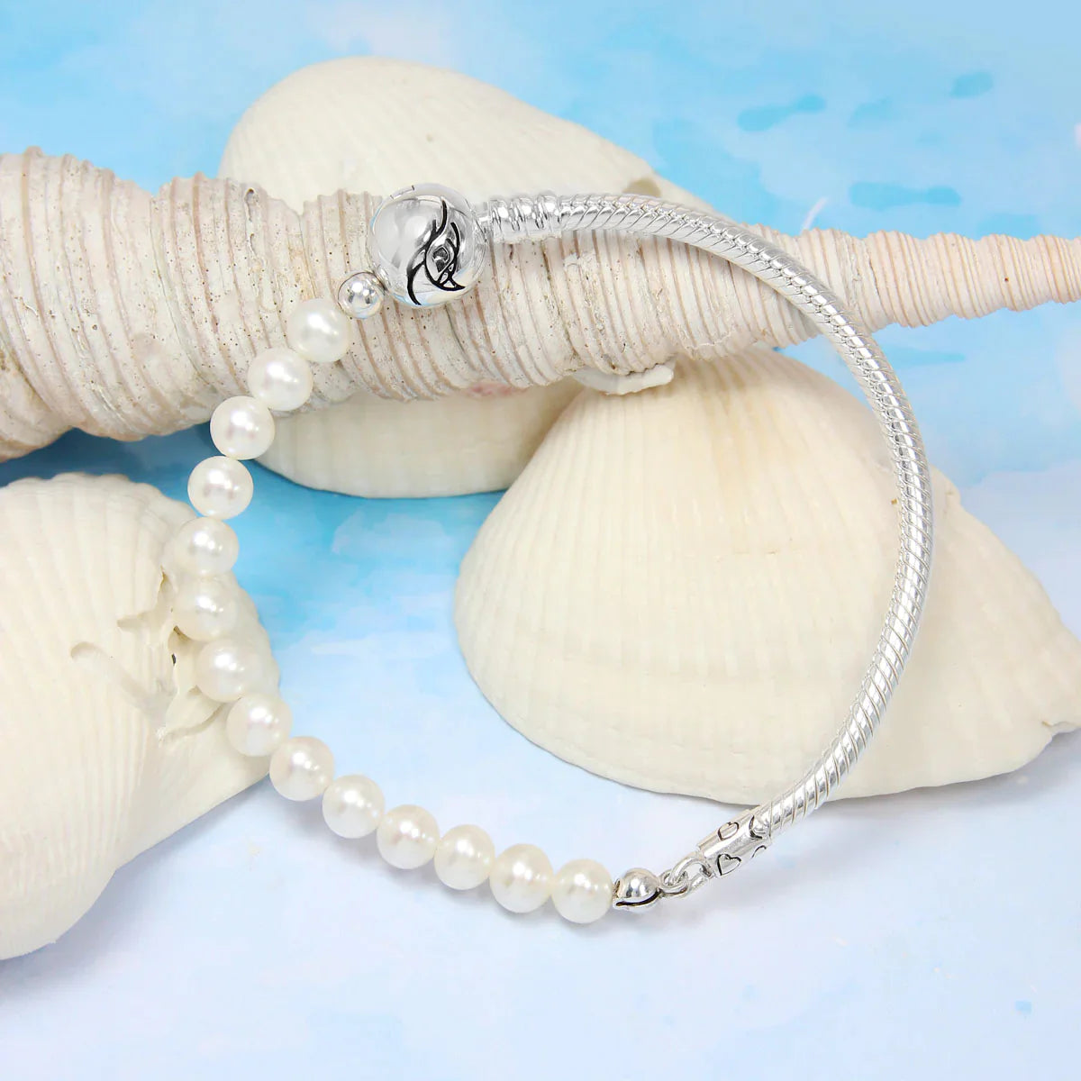 Freshwater Pearl Chain Bracelet